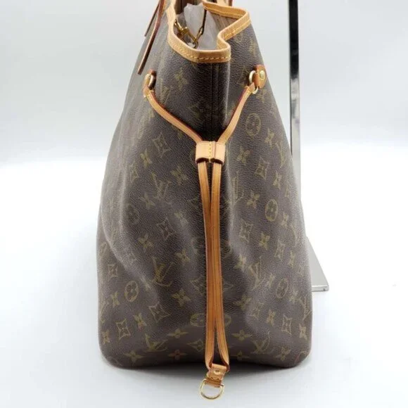 Louis Vuitton Neverfull GM Brown Monogram Canvas Shoulder Bag 890-070324 - Picture 4 of 15